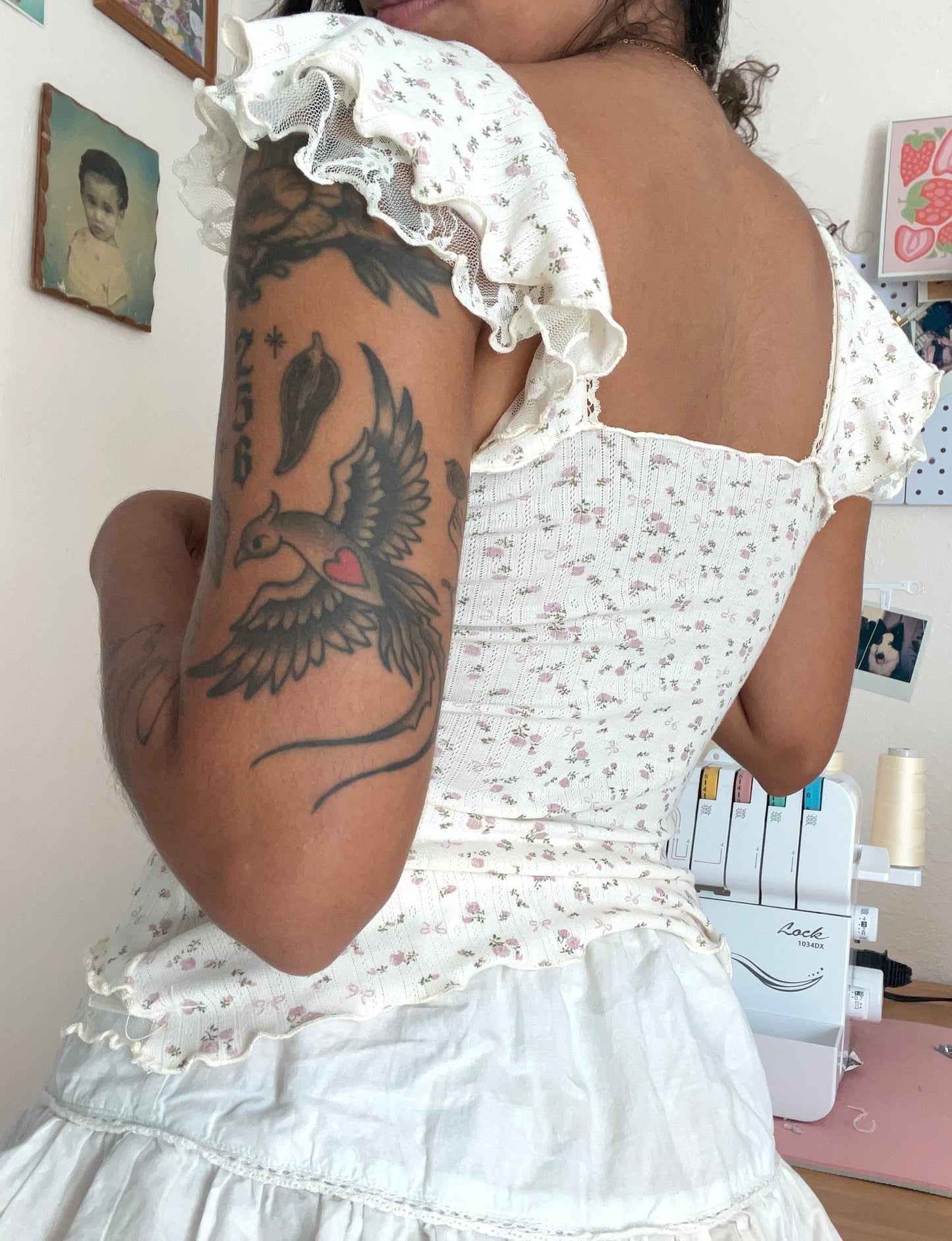 Lillith Pointelle Cami