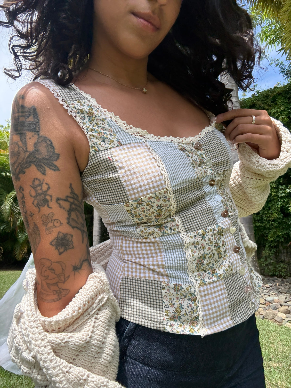 the blossom patch cami
