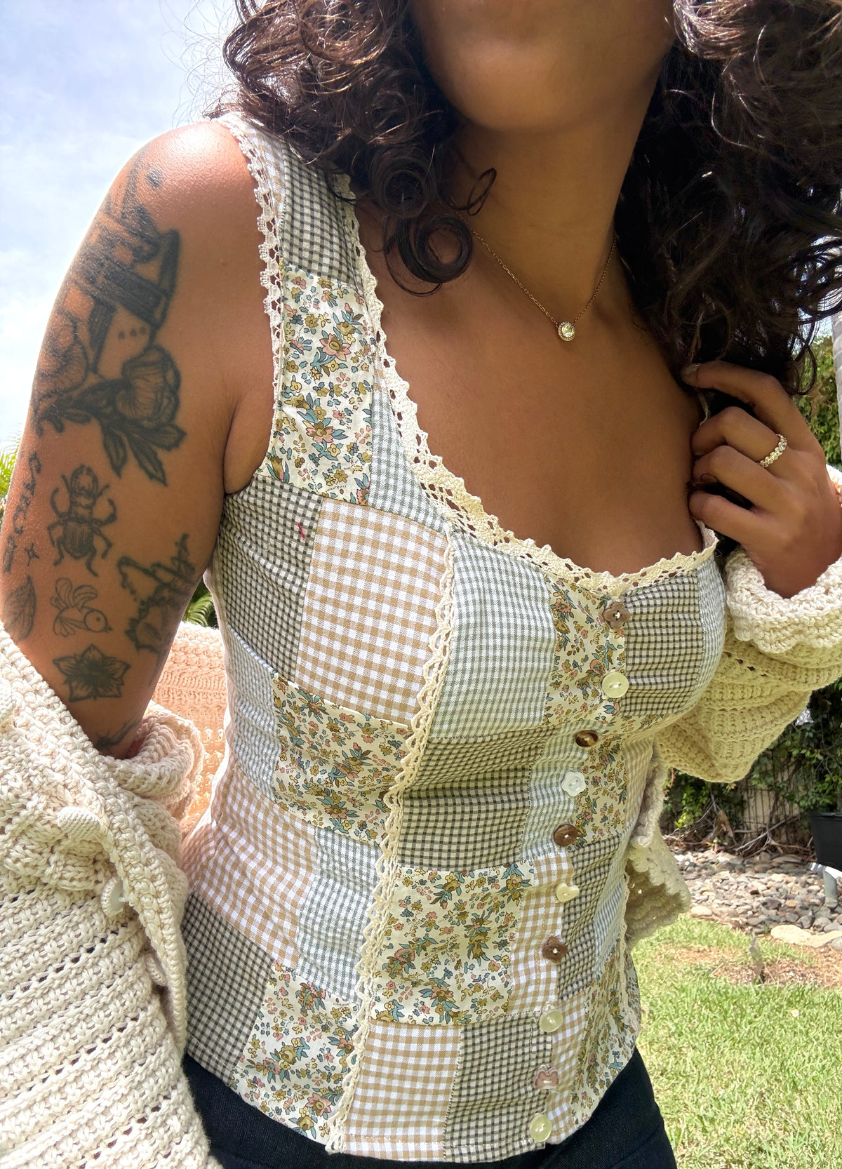 the blossom patch cami